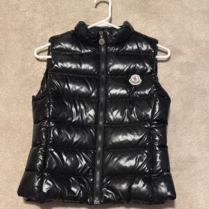 Moncler Kids Black Puffer Vest